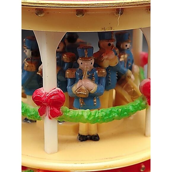 Vintage Plastic Gazebo Christmas Band Ornament 1992 - Picture 7 of 9
